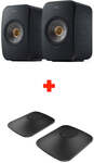 KEF LSX II Wireless Speakers & P1 Desk Pad Bundle $2100 Delivered @ The Audio Experts