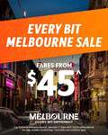 Jetstar: Melbourne Sale: Adelaide/Hobart/Gold Coast to MEL $63, Sydney to Avalon $45, Brisbane to MEL $85 and More @ Jetstar