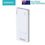 ROMOSS 20000mAh USB-C Power Bank (Fast Charge 22.5W, PD 20W) $33.59 (Was $47.99) + $1.99 Delivery ($0 to Metro) @ romoss_ty eBay
