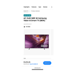 Samsung 65" OLED S85F 4K Vision AI Smart TV $1814.45 Delivered @ Samsung EPP