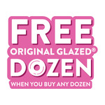 Buy Any Dozen Doughnuts (from $26.95) & Get 1 Dozen Original Glazed Doughnuts Free @ Krispy Kreme (Online, Excludes SA)