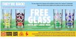 Free Limited Edition Glass with Any Large Meal @ Hungry Jack's