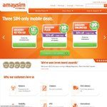 Amaysim 30% off First Month Unlimited or Flexi Plans