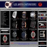 50% off All Watches on LEDWatchStop.com