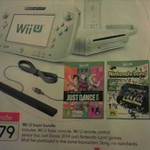 Wii U Console with Nintendo Land, Just Dance 2014, Wii Remote+ and Sensor Bar - $279 at Kmart