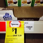 Dairy Farmers Oats Express Pkt of 3 for $1 at Coles Warrnambool