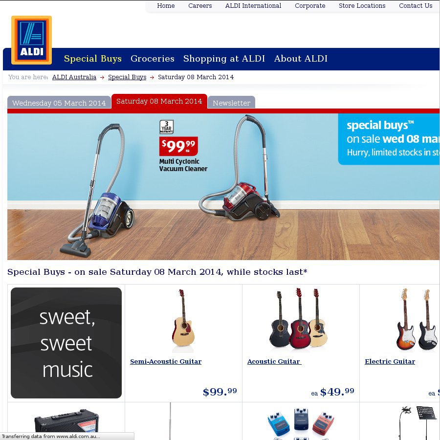 Aldi musical deals instruments 2021