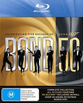JB - Bond 50 007 Complete Collection (Incl Skyfall) Blu Ray for $134.40 + $0.99 Delivery