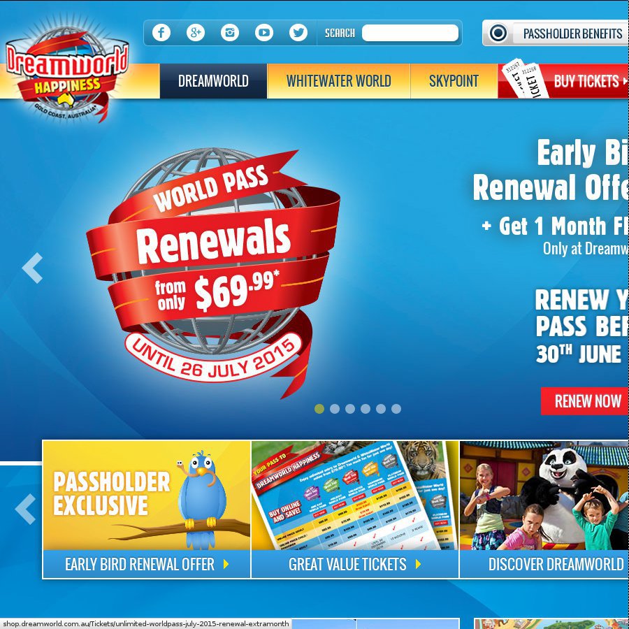 Dreamworld Discount