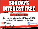 99 Bikes - Ride Now, Pay Later. 500 Days Interest Free