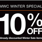 Extra 10% off Sitewide at Macpac (MWC Members Only - Free to Join)