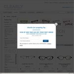 Clearly Contacts Get Two Pairs of Complete Glasses Including 1.59 Index Lenses for $79 + $8.95