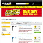 Philips in-Ear Headphones SHE3590 $6.19, DS Anti-Static Mouse Pad $1.65, + More @ Dick Smith