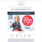 Pumpkin Patch - 50% to 70% off ALL Sale Items - Free Shipping with Shopping $20 with Code AULA7