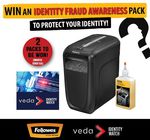 Win a Fellowes Shredder, Shredder Oil and Subscription to Veda's Identity Watch (Valued at $303)