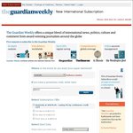 Guardian Weekly Newspaper 6 Issues $6 or 12 Issues $12, 52 Issues for $153 (46% off)