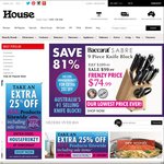 House online --Frenzy $120 order only need to pay $50 by AMEX payment