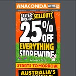 Anaconda 25% off Storewide (Membership Required)