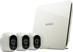 NetGear ARLO Smart Home Security - 3x HD Camera Security System - $596 (+ $50 Store Credit) @ The Good Guys