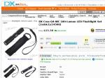 DealExtreme: Cree Flashlight + Batteries + Charger Kit for USD$10 with Free Shipping [Sold Out]