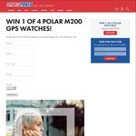 Win 1 of 4 M200 GPS Watches Worth $199 Each from Sportspower