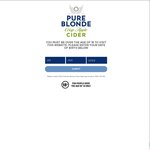 6-Pack Pure Blonde Cider $9 @ Liquorland (w/Voucher via Smartphone)