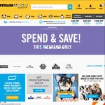 Petbarn $30 off $150, $50 off $250, $100 off $500 - Online Only
