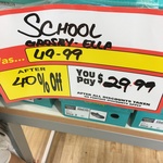 40% to 60% off at Payless Shoes. E.g. School Grosby Was $50 Now $30