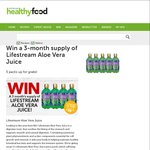 Win 1 of 5 Lifestream Aloe Vera Juice Packs (3-Month Supply) Worth $98.95 from Nextmedia