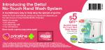 $5 off voucher Dettol's new No-Touch Hand Wash System‏