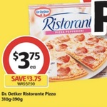 ½ Price Dr Oetker Ristorante Pizza $3.75 @ Coles (Starts 17/5)