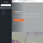 Free Origin Access for 7 Days and Extra 10% off on All Games