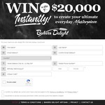 Win a Share of 190 Cash Prizes ($50/ $100/ $150/ $200/ $250) from Bakers Delight [Purchase Artisan Product]
