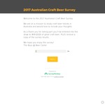 Win $500 worth of Craft Beer from Beer Cartel - and $10 voucher for entering - complete a survey