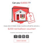 Win a $200 RedBalloon Voucher from Biggin & Scott [VIC]
