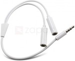3.5mm Double Headphone Audio Jack Splitter Cable 35cm US $0.30/ AU $0.39 Delivered @ Zapals