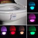 Motion Sensor Toilet Night Light - US $1.13 (AU $1.45) Delivered @ Rosegal