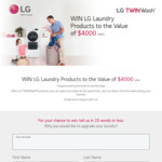 Win $4,000 Worth of Laundry Products of Choice from LG