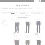 All Trousers for $45 + $9.95 Shipping or Free Shipping over $100 @ Van Heusen