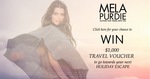 Win a $1,000 Flight Centre Gift Card from Mela Purdie