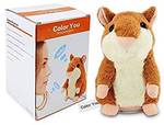 "Color You" Talking Hamster Electronic Plush Toy $10.77 (Delivered w/Prime or $49 Spend) @ AllNice2018 Amazon AU