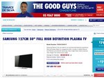  Samsung 50" Full HD Plasma TV (PS50C550G1F) $799 Good Guys