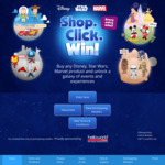 Win 1 of 3 Family Trips to Disneyland or an Instant Win Prize (Every Entry Wins) from Disney