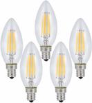15% off on LED Filament Candle Bulb 5 Pack - $21.24 + Delivery (Free with Prime/ $49 Spend) @ Luminosum Amazon AU