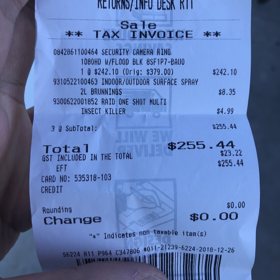 bunnings ring floodlight