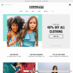 40% off ALL Kids & Baby Clothing, Free Delivery over $70 - 1 Week Flash Sale @ CaminoKids