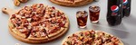 3 x Large Traditional or Value Pizzas + 2 x Garlic Breads + 2 x 1.25L Drinks $25 Delivered @ Domino's