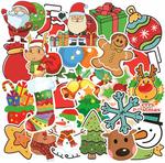 50pcs Fashion Cool Christmas Santa Claus Waterproof Stickers for $6.50 + Delivery (Free with Prime) @ Amazon US via AU