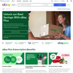 $50 eBay Gift Card When Signing up to eBay Plus $49 (1 Year Subscription) @ eBay
