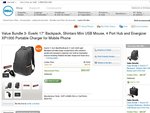 17" Laptop Backpack + Bonuses $69 Delivered @ Dell